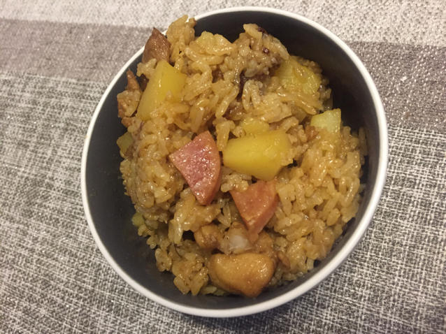 土豆焖饭（电饭锅版）