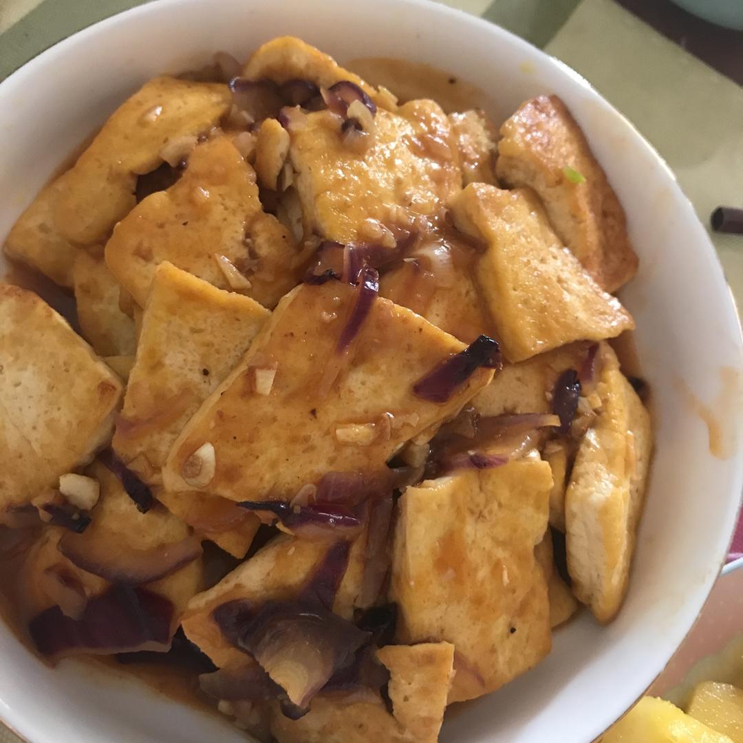 奥尔良鸡翅料香煎豆腐