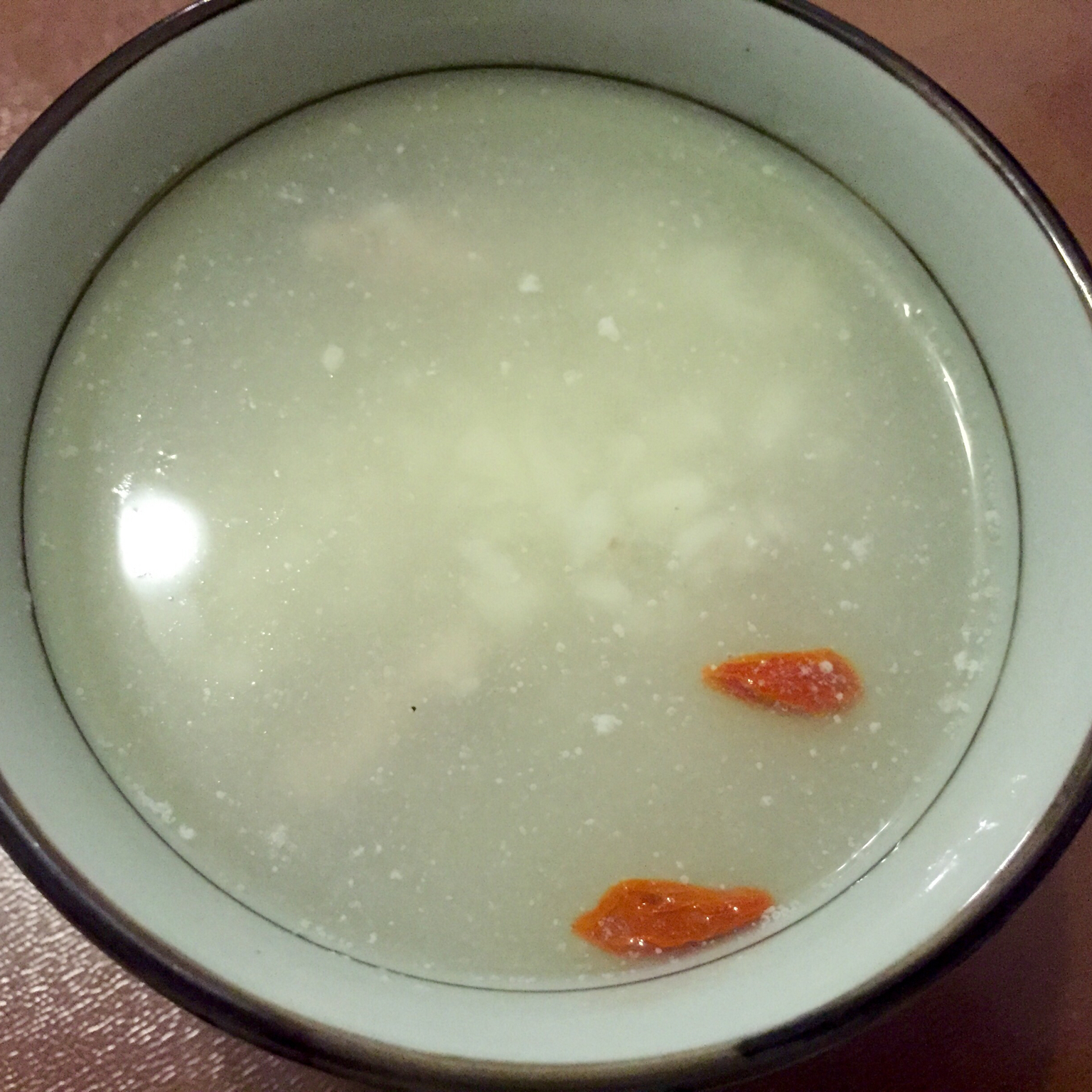 拉轰的哞哞做的山药肉羹汤