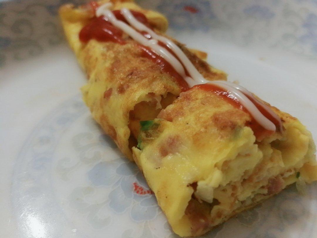 早餐鸡蛋卷