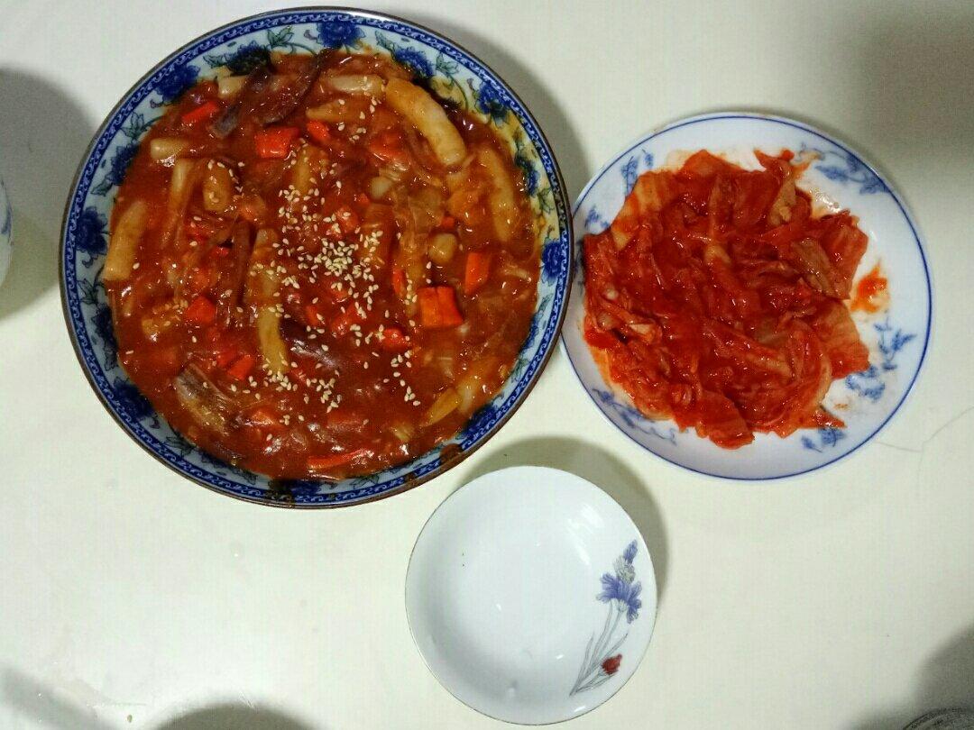 韩式辣炒年糕