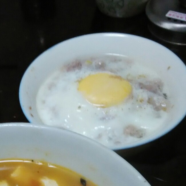 蛋蒸肉