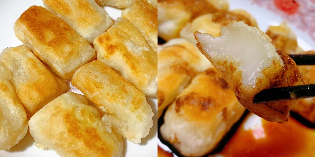 超好吃的红糖糍粑