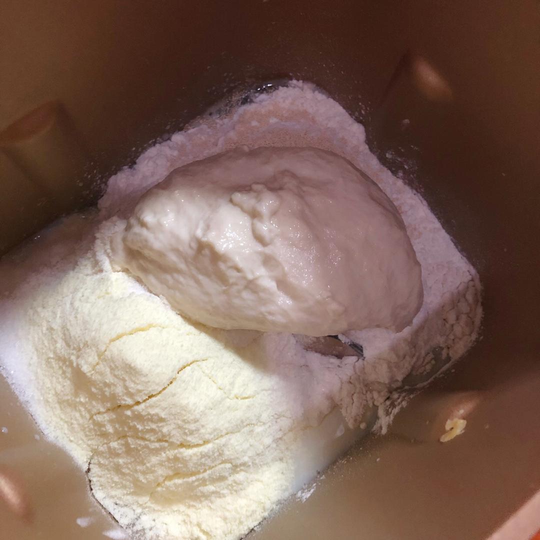 纯奶手撕吐司的做法 步骤1