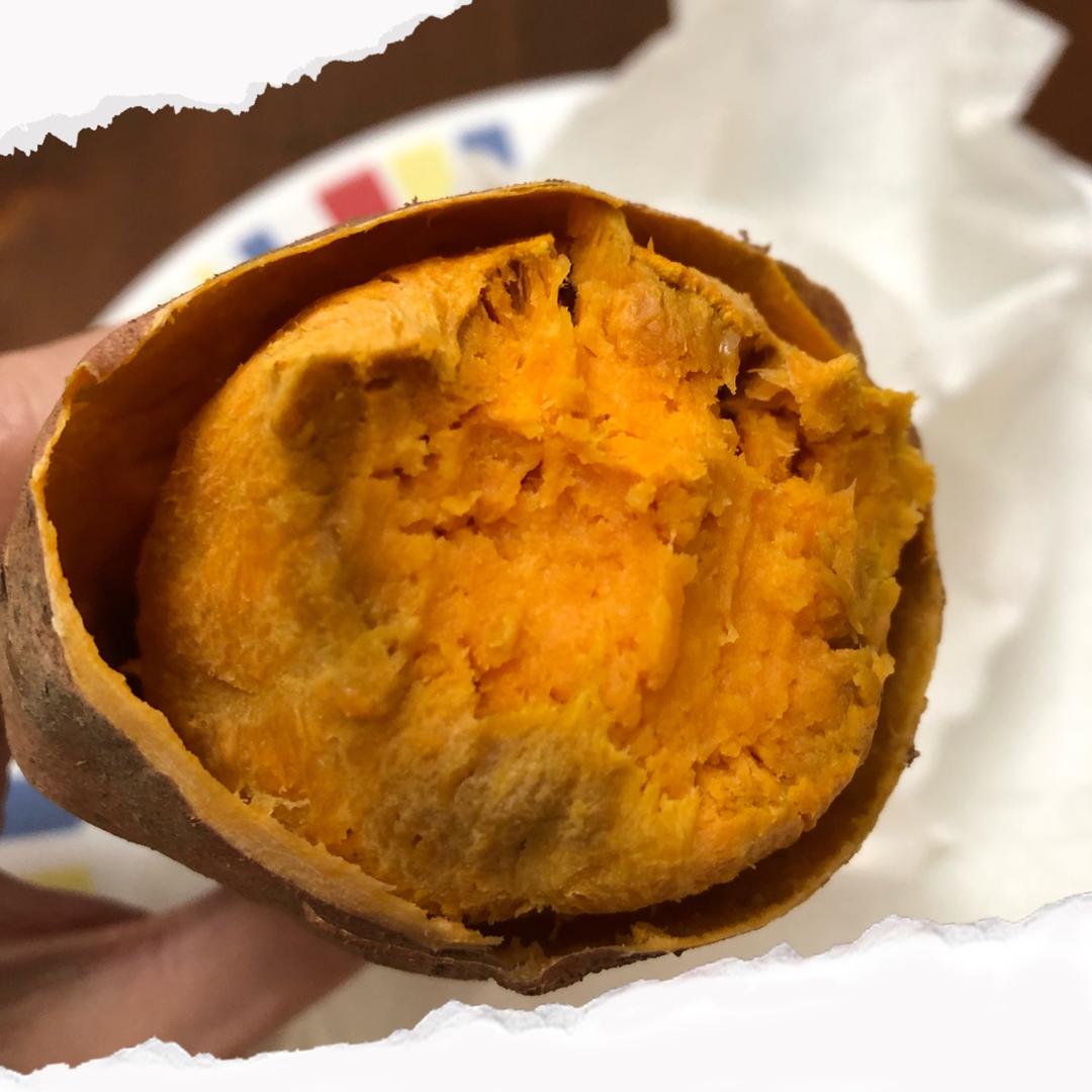 微波炉烤红薯
