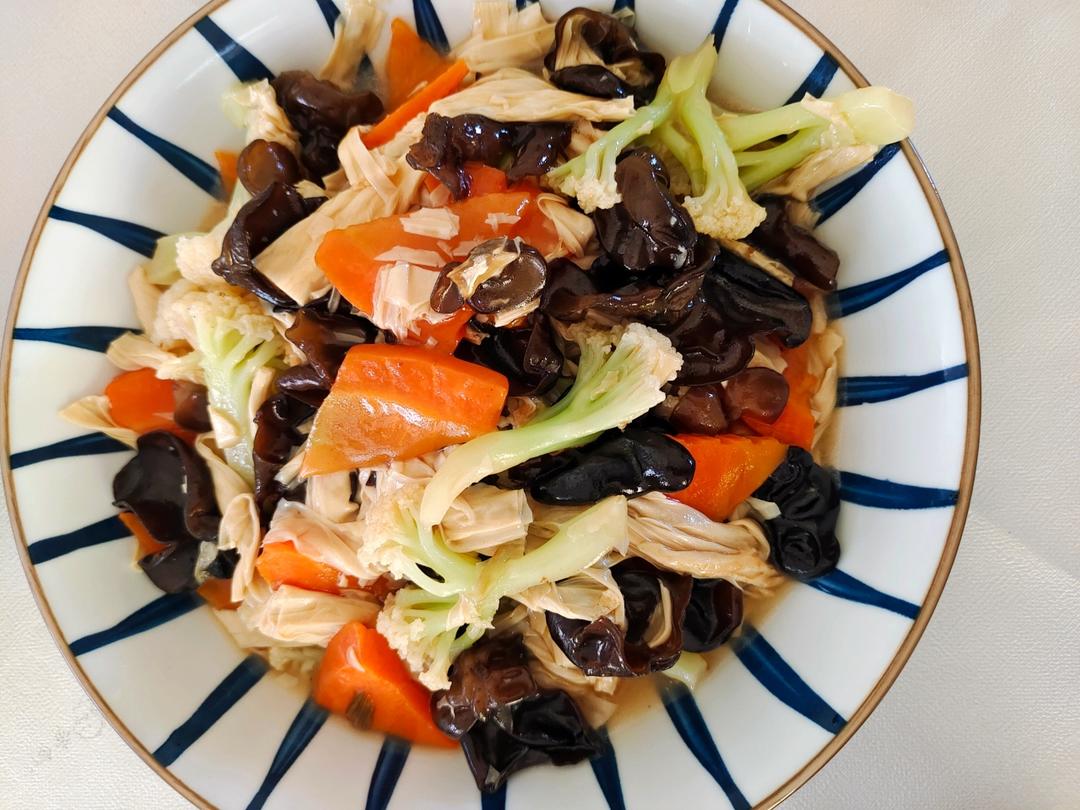 比肉还好吃的烧腐竹