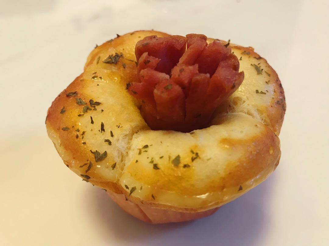 花朵香肠小餐包