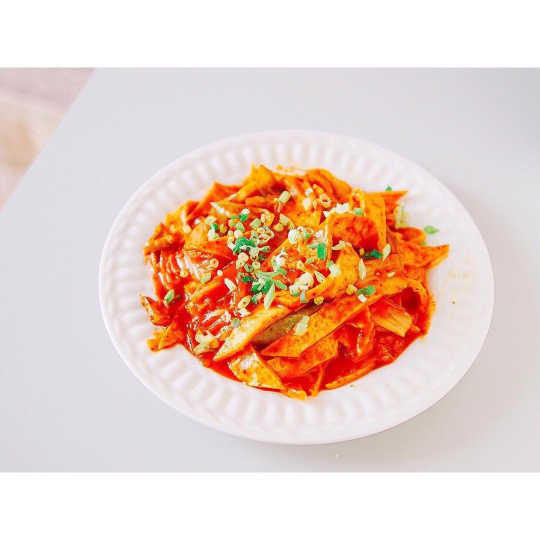 韩国辣炒鱼饼