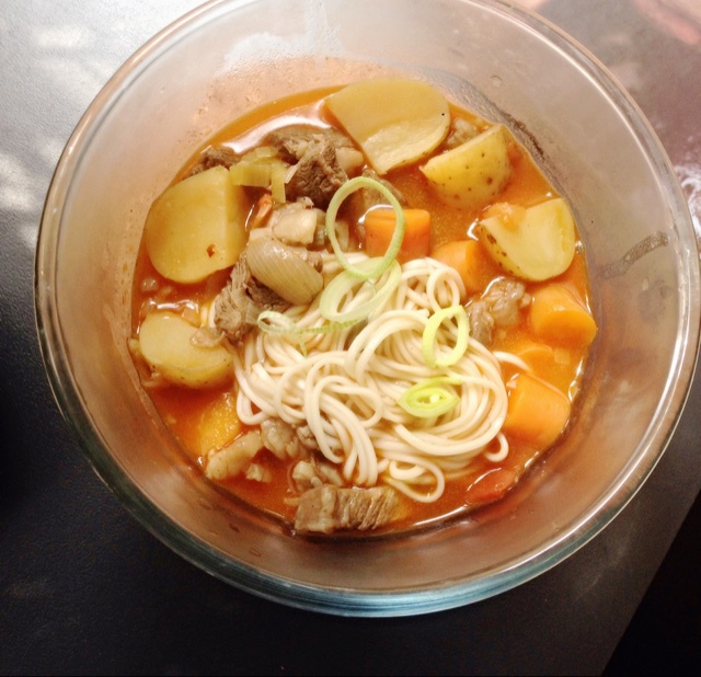 红烧牛腩面