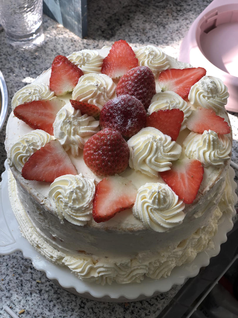 超柔软6寸戚风蛋糕(附8寸配方)零失败 超详细‼️含操作视频