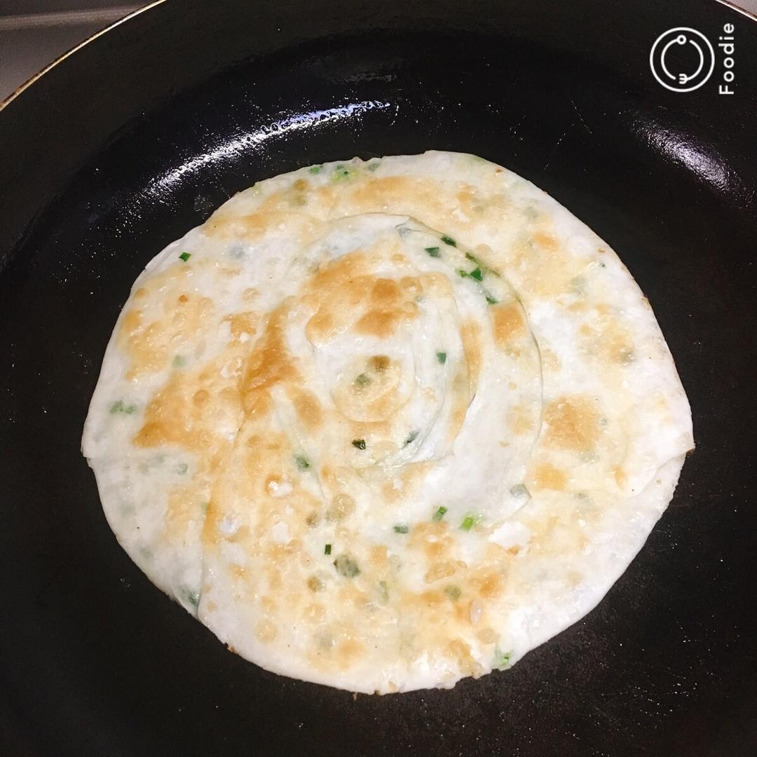 饺子皮葱油饼