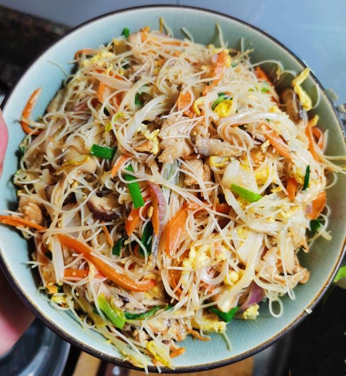 温州炒粉干的做法