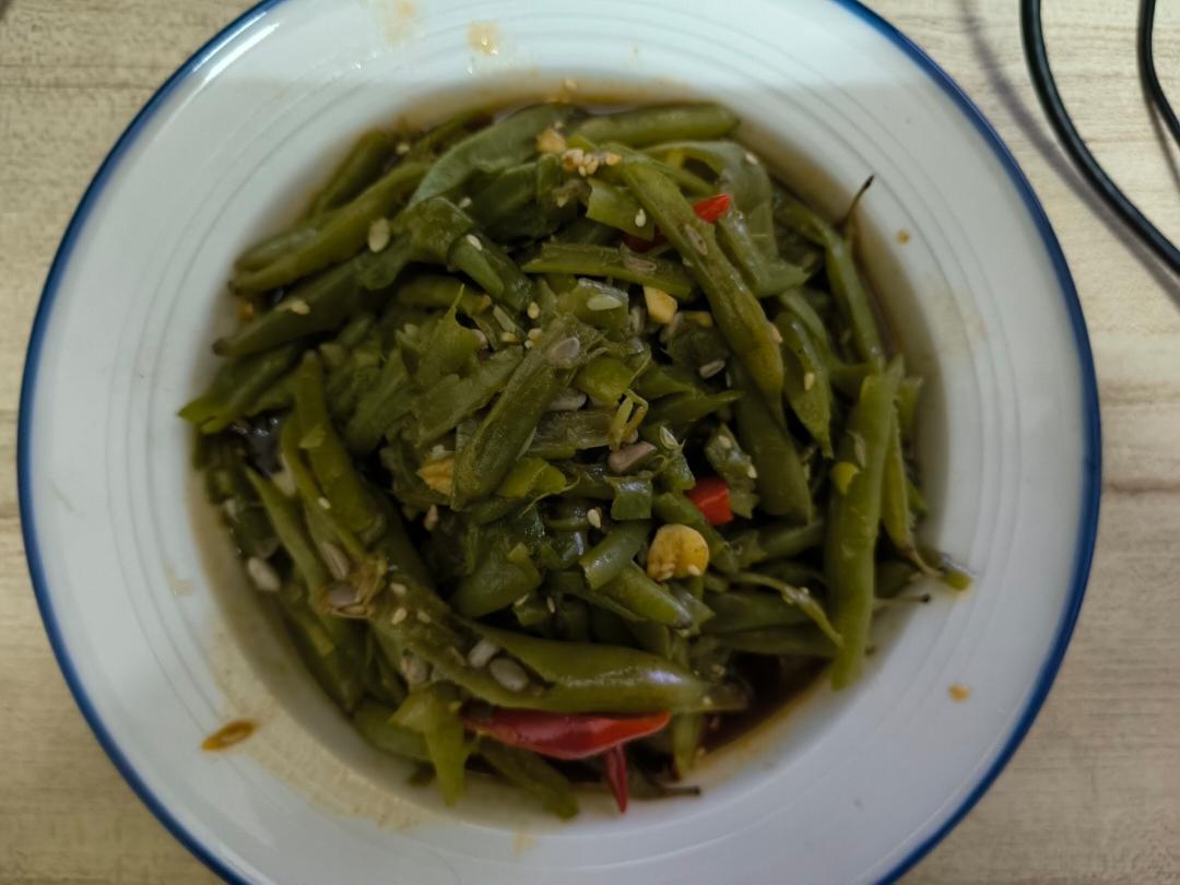 红油香辣拌豆角