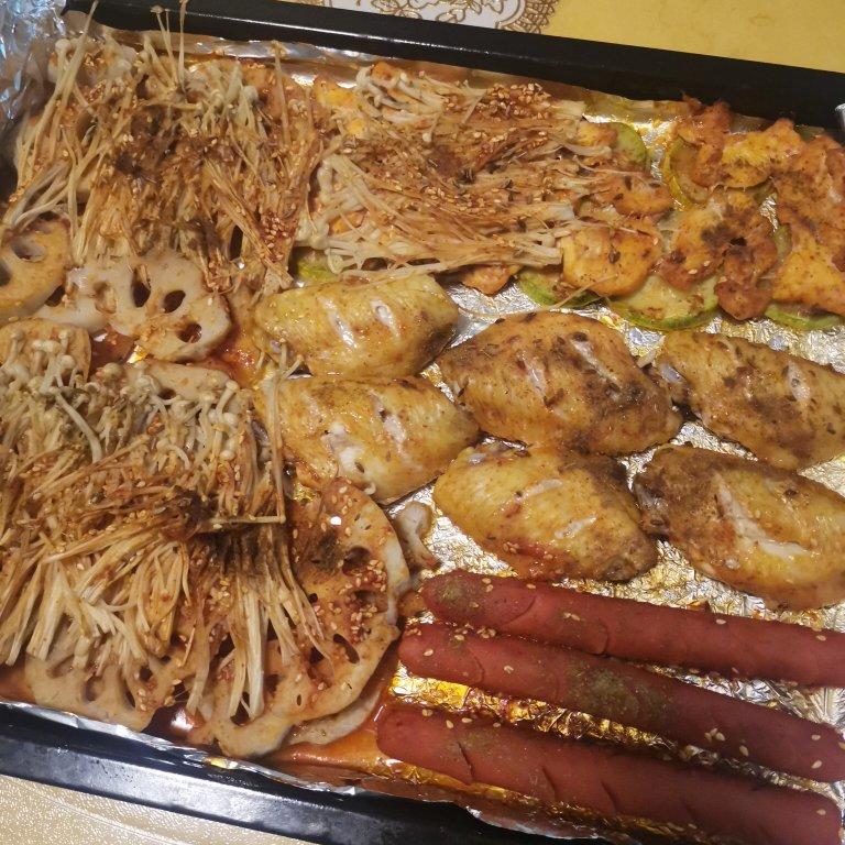 家庭自制烧烤❗️比烧烤摊好吃百倍😋秘制酱料