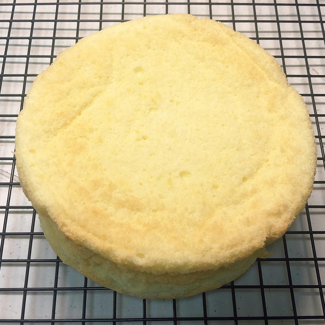 6寸戚风蛋糕（自用）