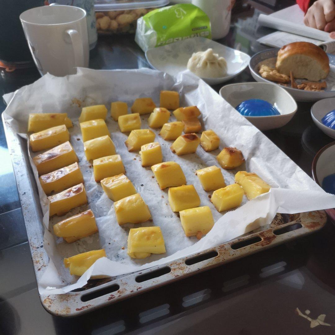 烤牛奶，又叫烤鲜奶（全蛋版，消耗牛奶）