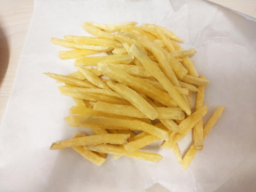 最简单炸薯条，比买的还好吃