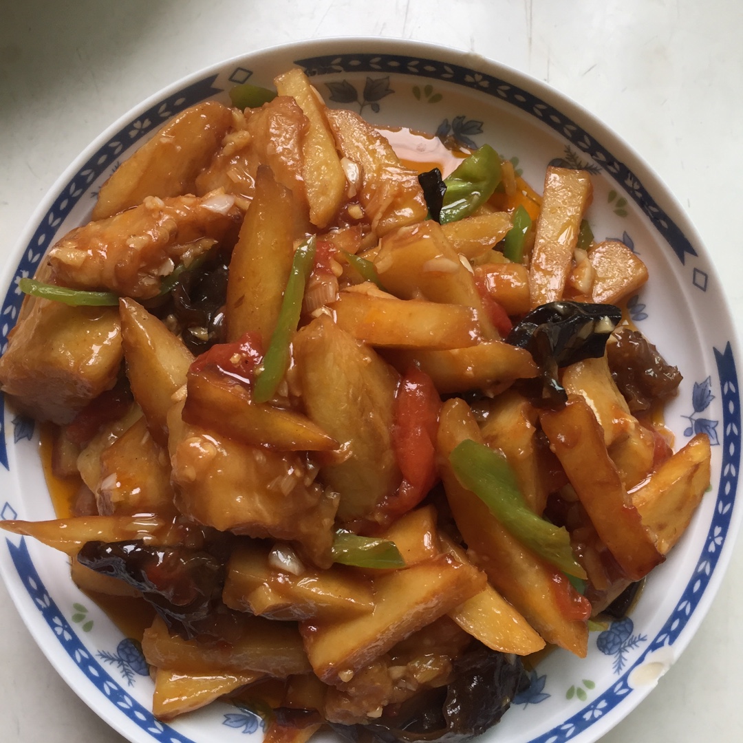 原之味做的红烧茄子土豆