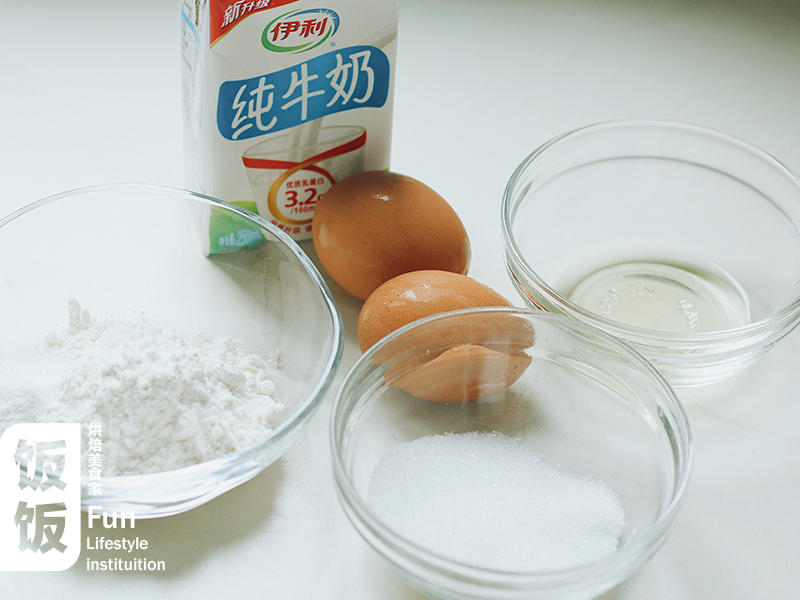 纯奶手撕吐司的做法 步骤1