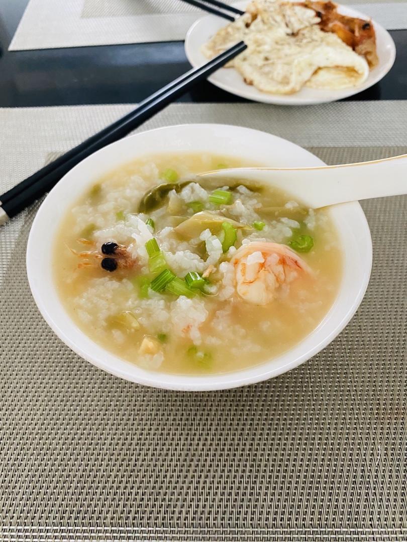 十五分钟快手之砂锅鲜虾粥(附5分钟电饭煲电压力锅更快捷方法)