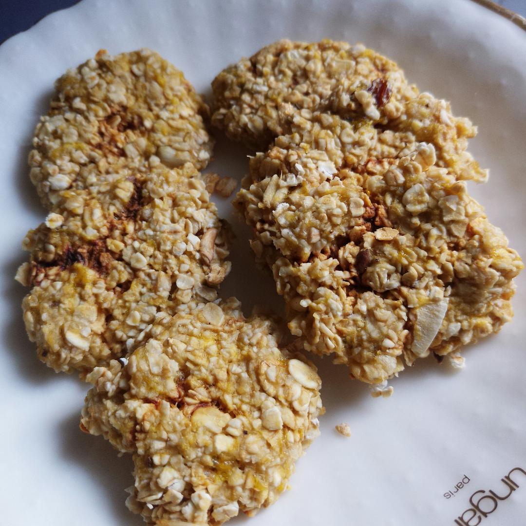 减肥饼干-低卡无油香蕉麦片