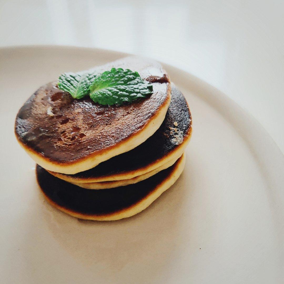 松软的酸奶松饼 Yogurt Pancake（无油无糖）