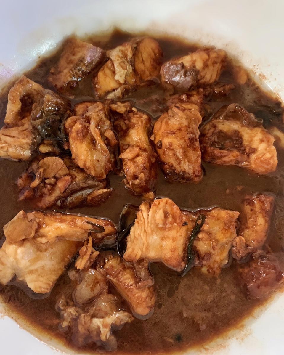 红烧鱼块