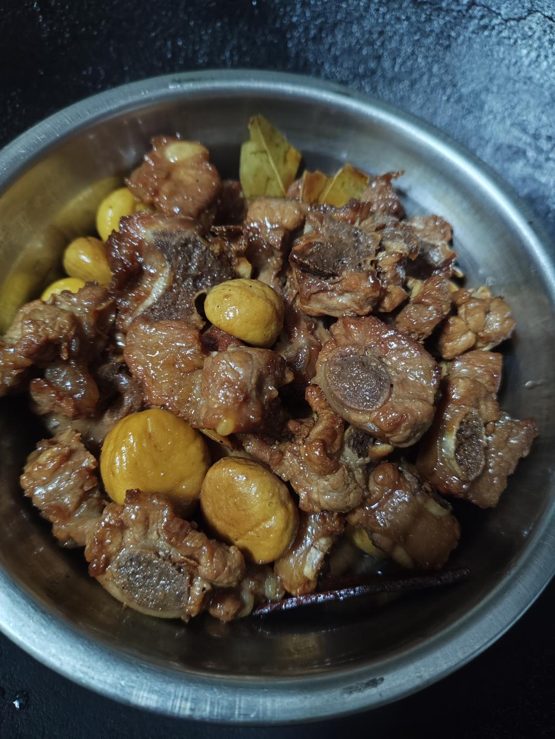 不一样的板栗排骨