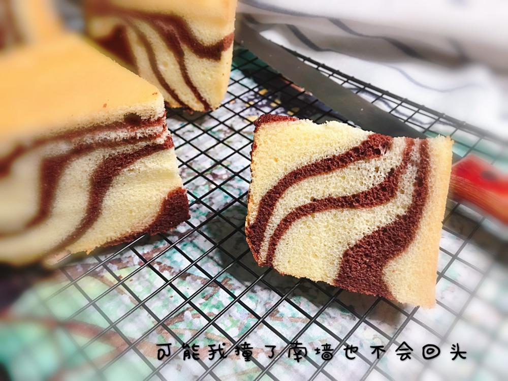 斑马纹古早蛋糕