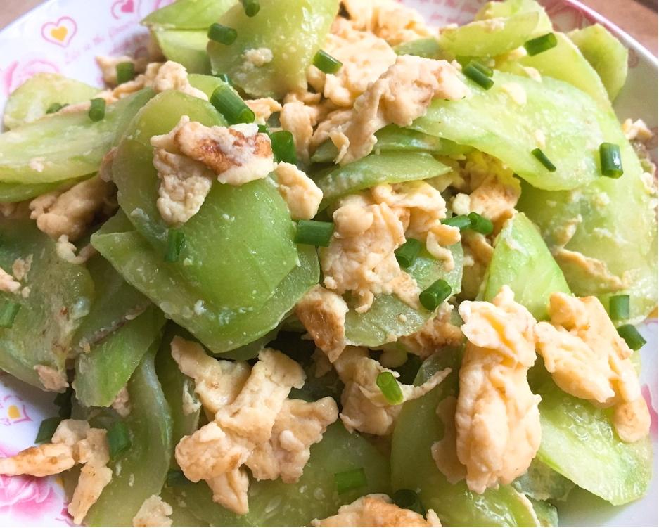 黄瓜炒鸡蛋