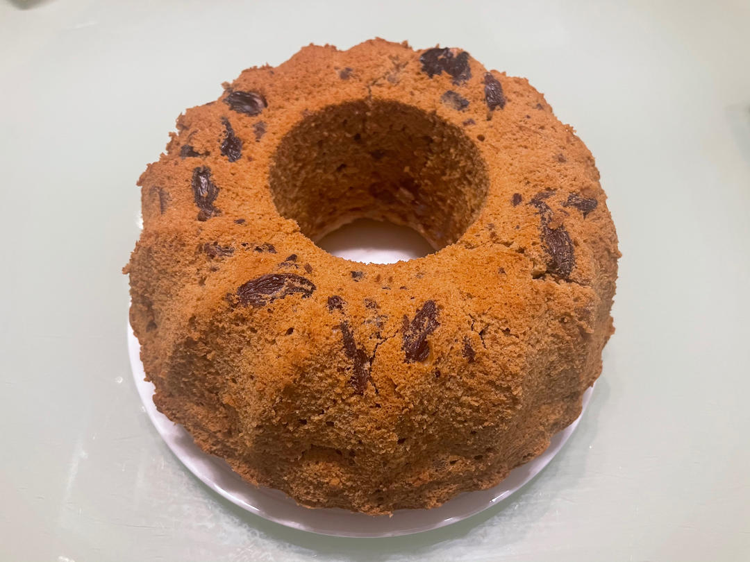 红枣糕—不放泡打粉和小苏打，照样松软香甜！