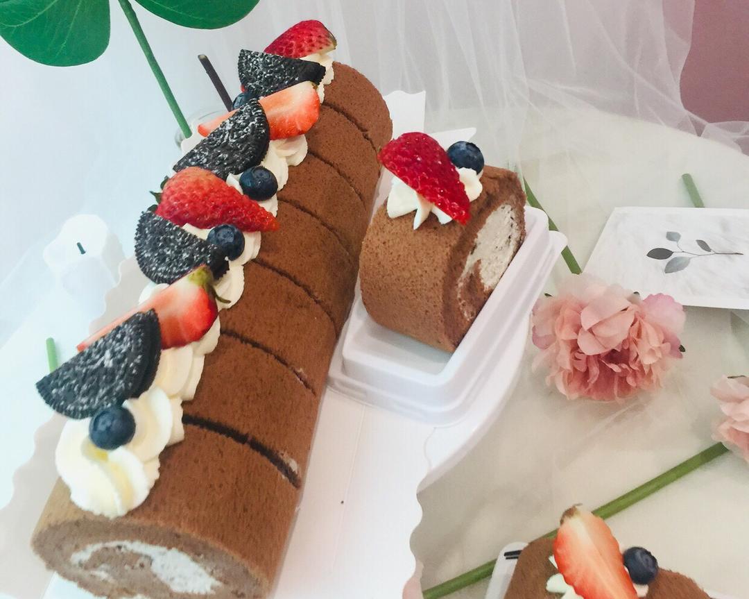 百吃不厌的奥利奥海盐蛋糕卷