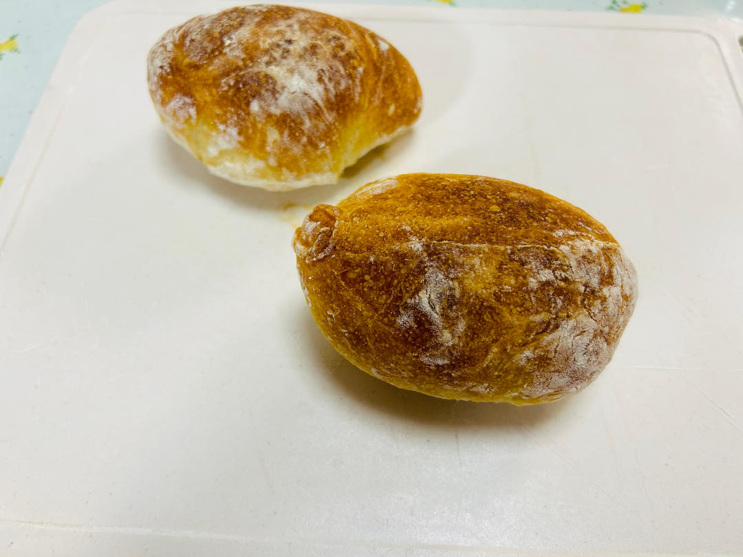 Ciabatta 恰巴塔面包 无揉 写给新手第一次接触高含水量面团的方子80%+含水量