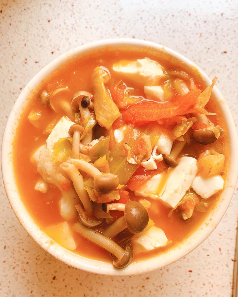 鲜鲜の菌菇汤