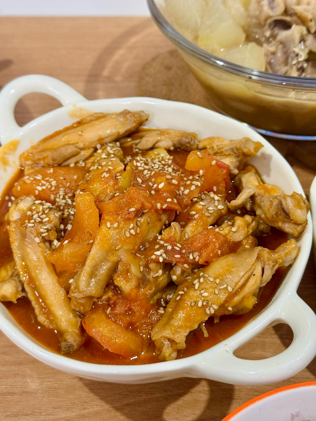 番茄汁鸡翅