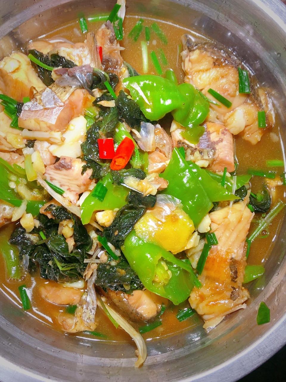 香辣紫苏鱼的做法