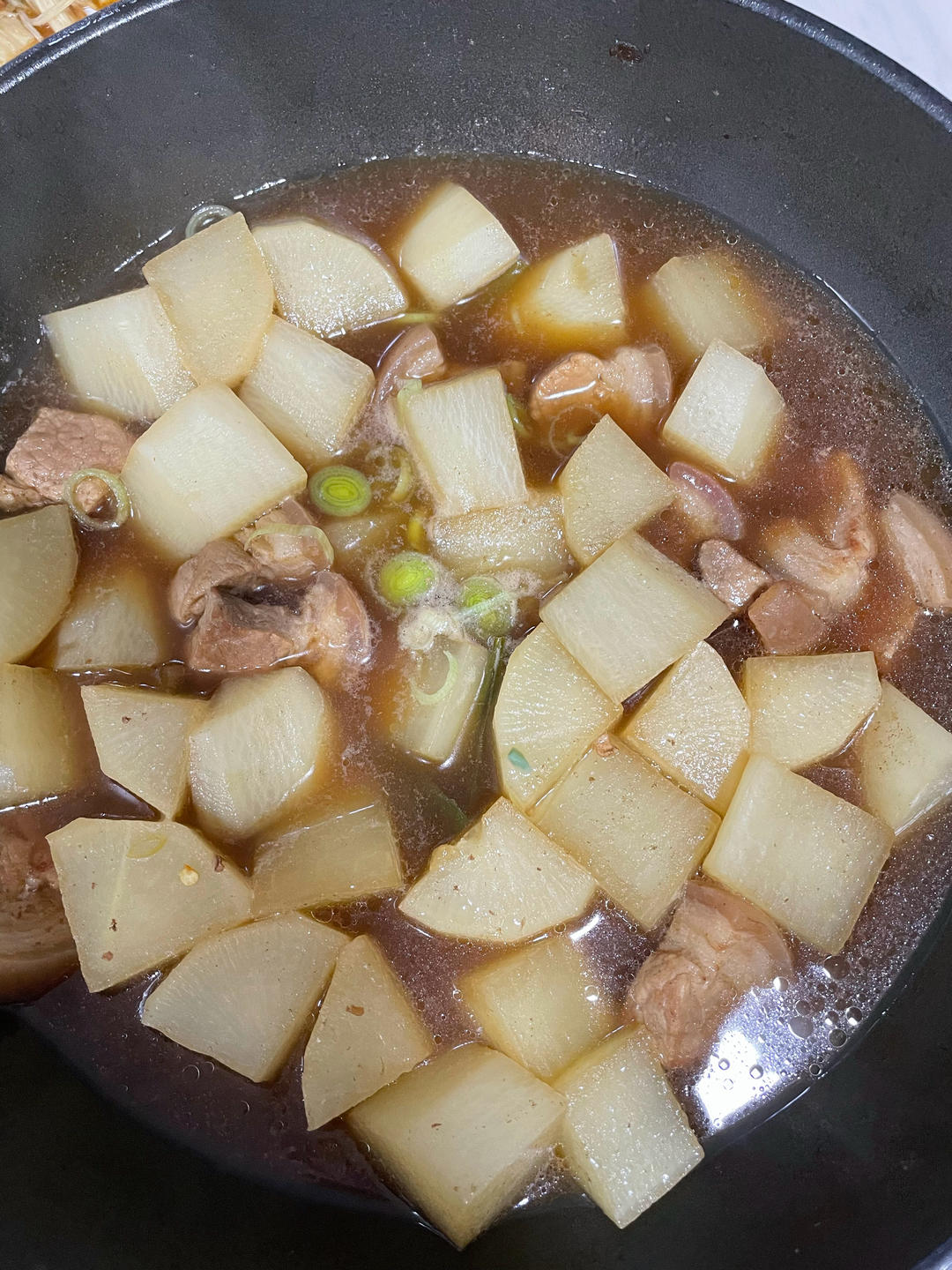 萝卜烧肉（小朋友最爱吃）