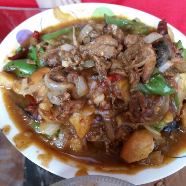 超下饭的新疆大盘鸡