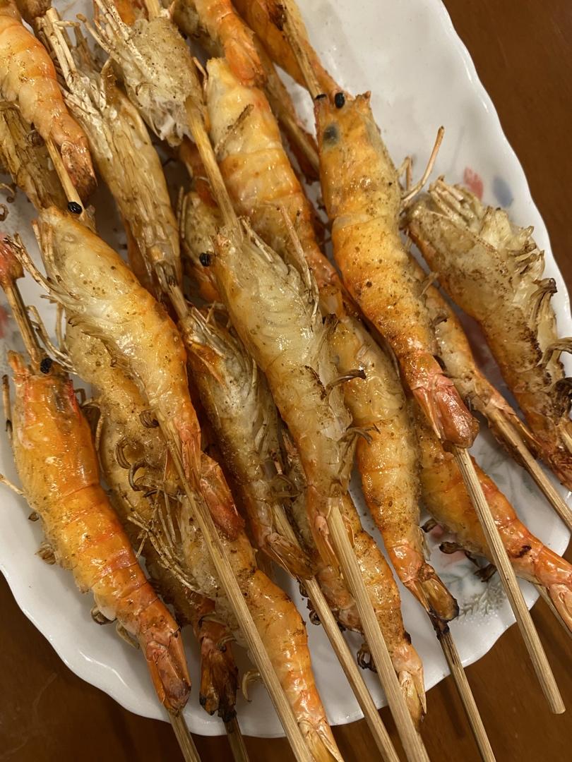 盐烤大虾