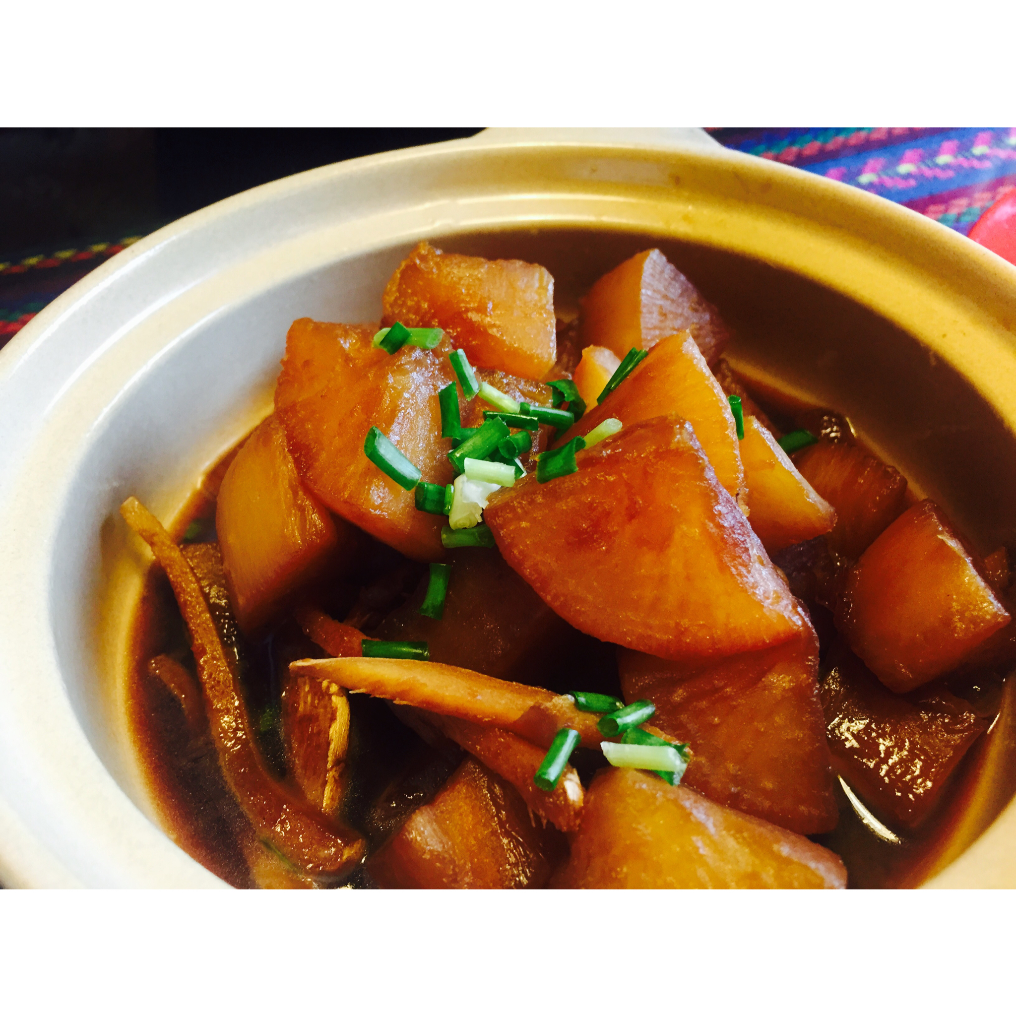 justeva做的肉汁萝卜