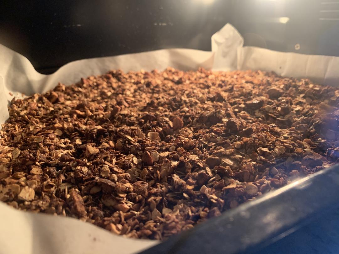 低糖低油版可可格兰诺拉麦片