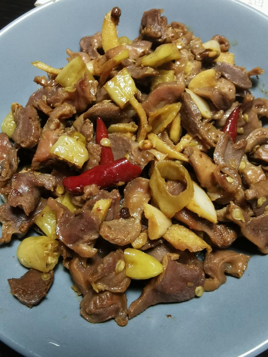 泡椒鸡胗