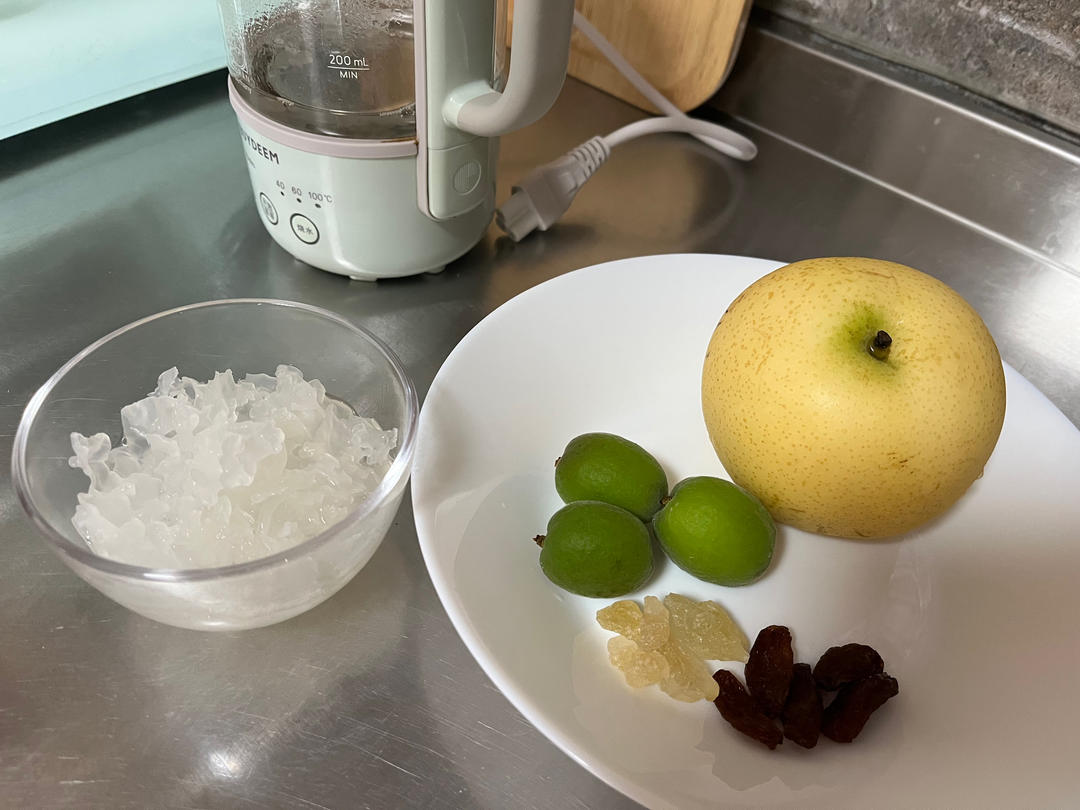 小吊梨汤【5-6月北鼎养生壶食谱】