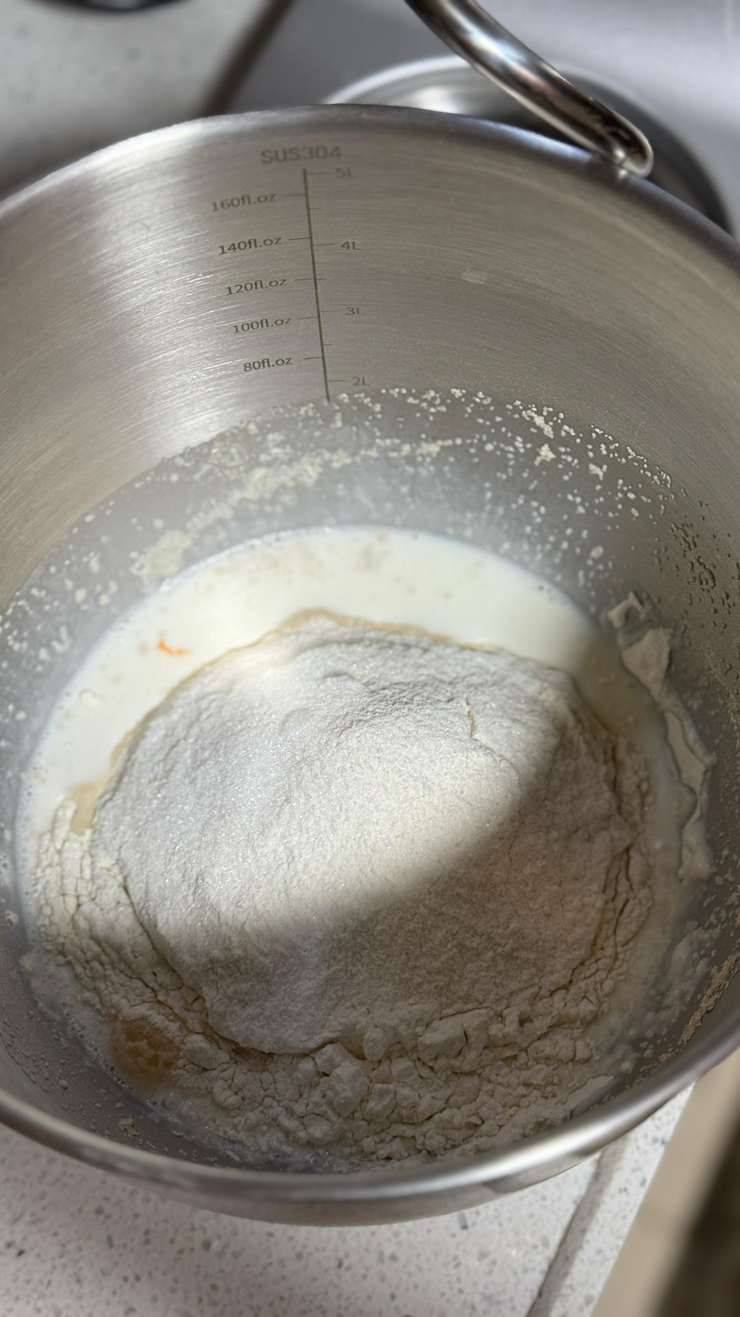 纯奶手撕吐司的做法 步骤1