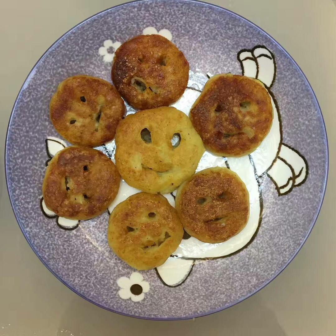土豆笑脸饼