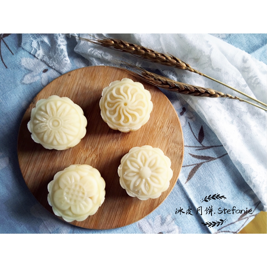 《Tinrry下午茶》冰皮月饼（奶黄馅）