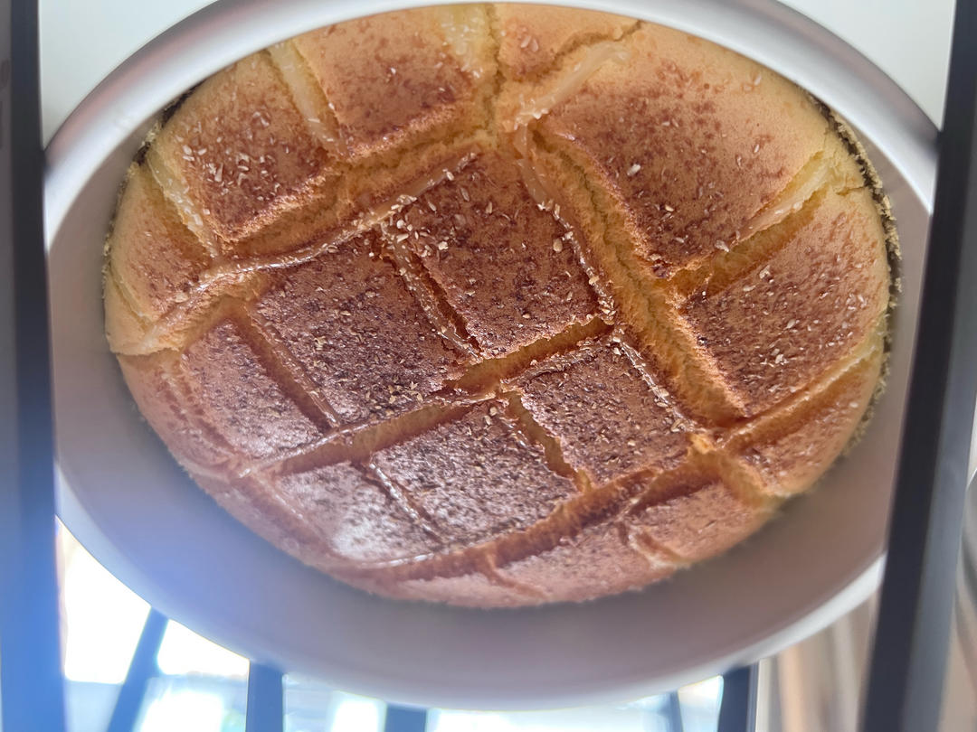 6寸香妃古早蛋糕零失败配方，烫面法口感湿润绵密屡试不爽，完胜戚风蛋糕