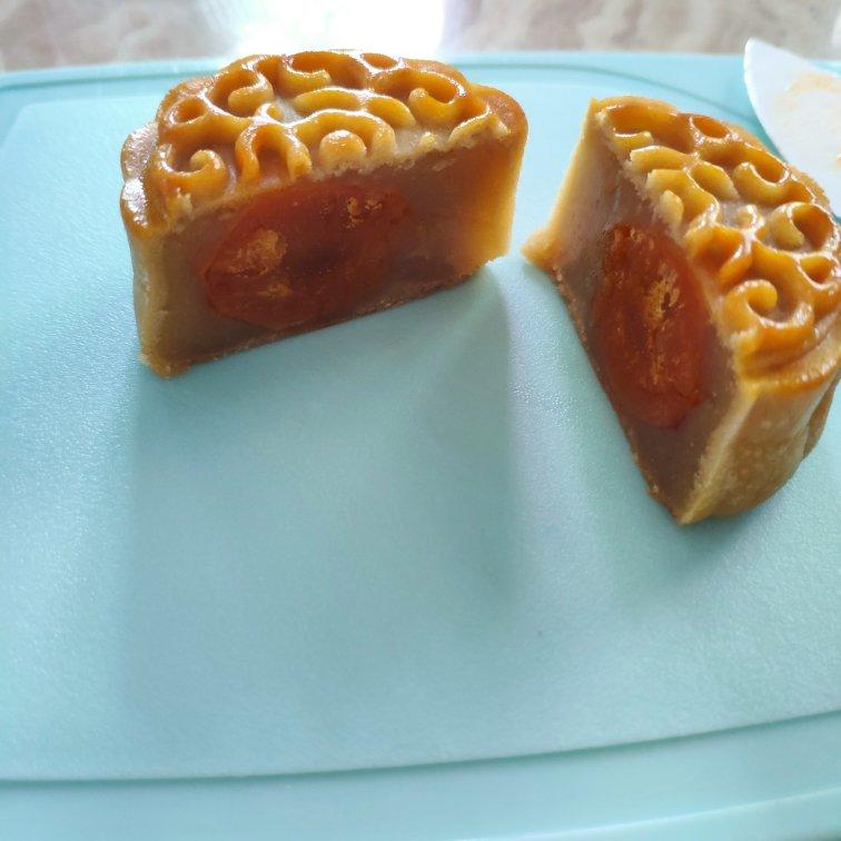 广式月饼☘️=蛋黄豆沙馅