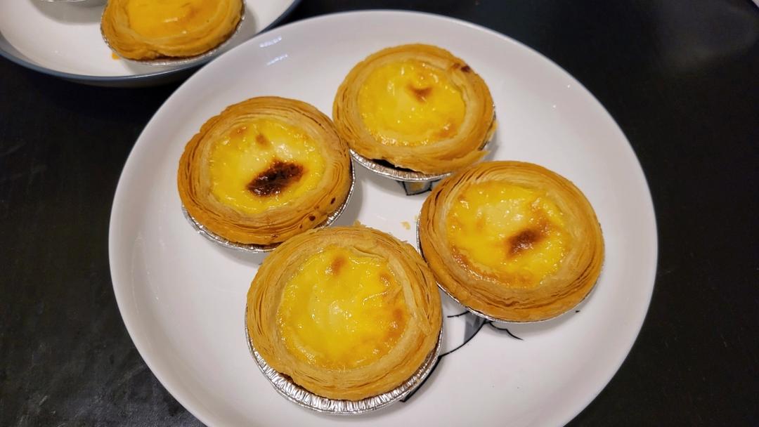 旺仔牛奶简易蛋挞，不用淡奶油，懒人做法