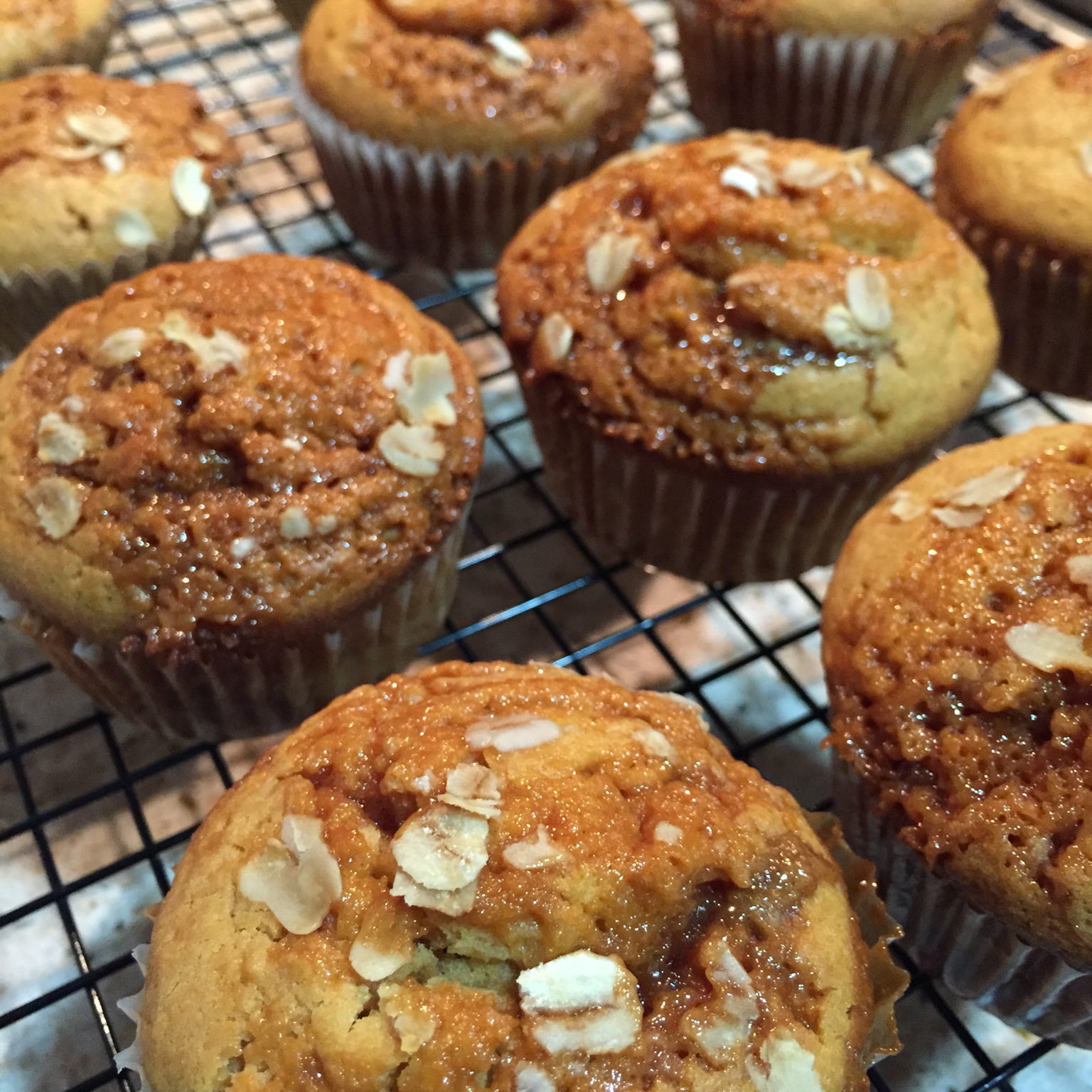 【视频食谱】太妃海盐马芬